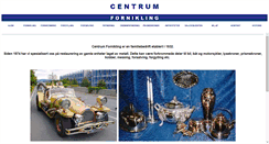 Desktop Screenshot of centrumfornikling.no